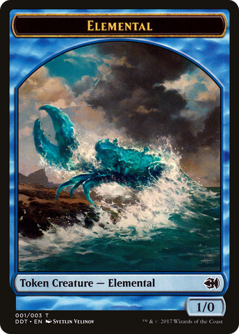 Elemental [Duel Decks: Merfolk vs. Goblins Tokens]