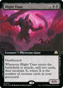 Blight Titan (Extended Art) [March of the Machine Commander]