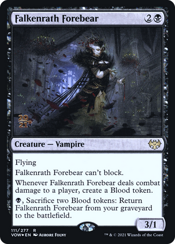Falkenrath Forebear [Innistrad: Crimson Vow Prerelease Promos]