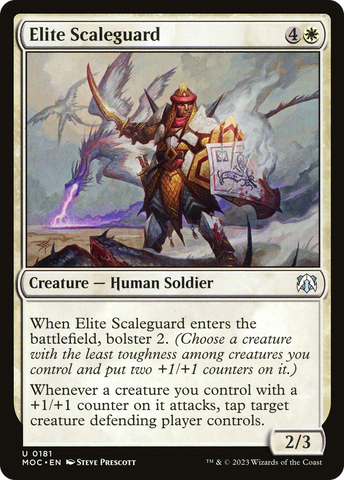 Elite Scaleguard [March of the Machine Commander]
