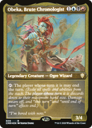 Obeka, Brute Chronologist [Commander Legends Etched]