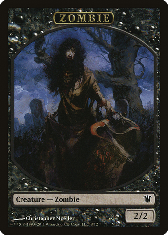 Zombie (8/12) [Innistrad Tokens]