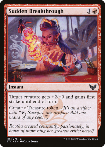 Sudden Breakthrough [Strixhaven: School of Mages]