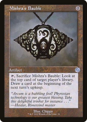 Mishra's Bauble (Retro) [The Brothers' War Retro Artifacts]