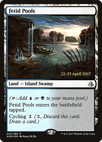 Fetid Pools  [Amonkhet Prerelease Promos]