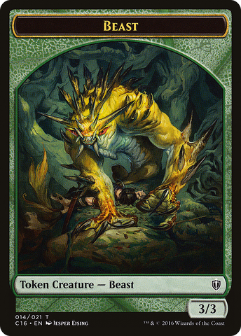 Beast [Commander 2016 Tokens]