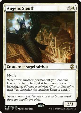 Angelic Sleuth [Streets of New Capenna Commander]