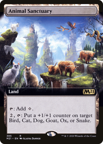 Animal Sanctuary (Extended Art) [Core Set 2021]