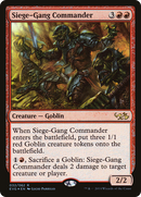 Siege-Gang Commander (Elves vs. Goblins) [Duel Decks Anthology]
