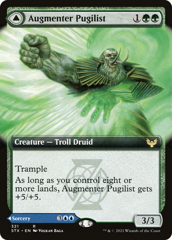 Augmenter Pugilist // Echoing Equation (Extended) [Strixhaven: School of Mages]