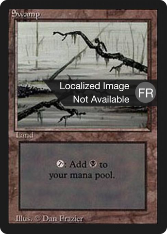 Swamp (A) [Revised Edition (Foreign Black Border)]
