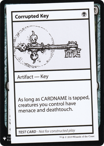 Corrupted Key [Mystery Booster Playtest Cards]