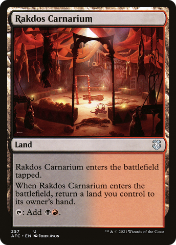 Rakdos Carnarium [Dungeons & Dragons: Adventures in the Forgotten Realms Commander]