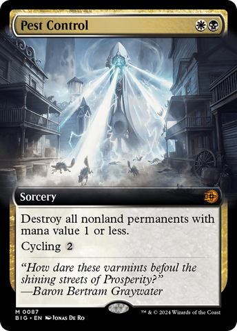 Pest Control (Extended Art) [Outlaws of Thunder Junction: The Big Score]