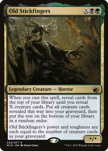 Old Stickfingers [Innistrad: Midnight Hunt]