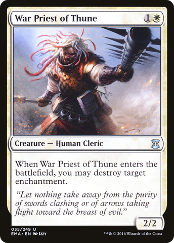 War Priest of Thune [Eternal Masters]