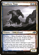 Prophetic Titan (Sketch) [Modern Horizons 2]