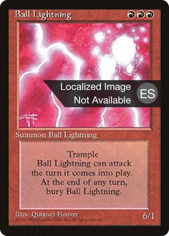 Ball Lightning [Fourth Edition Foreign Black Border]