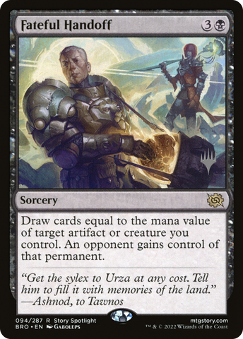 Fateful Handoff (Promo Pack) [The Brothers' War Promos]