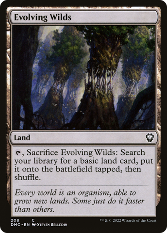 Evolving Wilds [Dominaria United Commander]