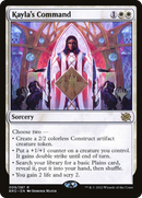 Kayla's Command (Promo Pack) [The Brothers' War Promos]