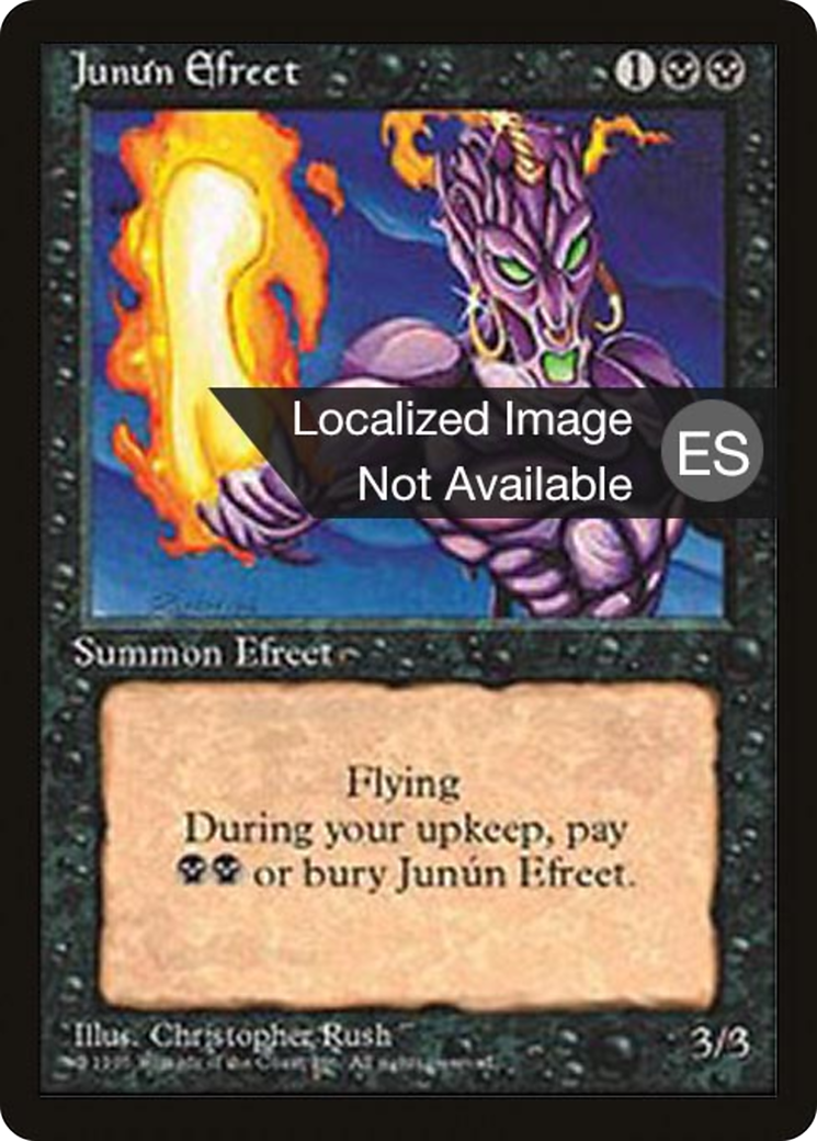 Junun Efreet [Fourth Edition Foreign Black Border]