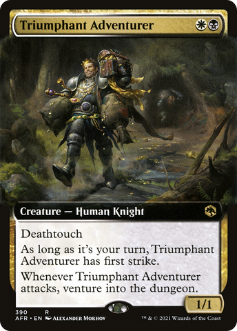Triumphant Adventurer (Extended) [Dungeons & Dragons: Adventures in the Forgotten Realms]
