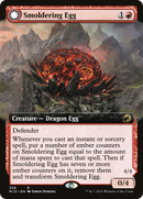 Smoldering Egg // Ashmouth Dragon (Extended) [Innistrad: Midnight Hunt]