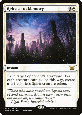 Release to Memory [Kamigawa: Neon Dynasty Commander]