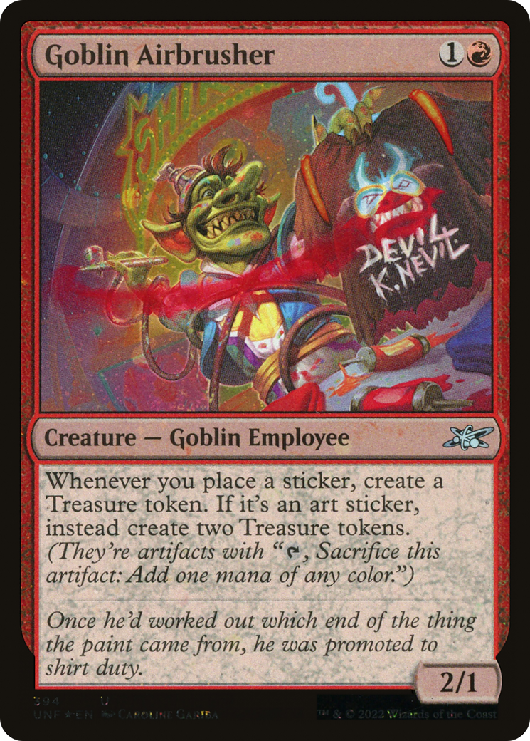 Goblin Airbrusher (Galaxy Foil) [Unfinity]