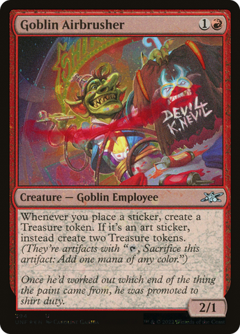 Goblin Airbrusher (Galaxy Foil) [Unfinity]