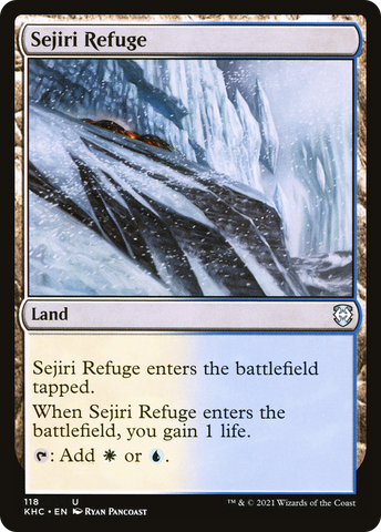 Sejiri Refuge [Kaldheim Commander]