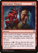 Malevolent Whispers [Commander 2019]