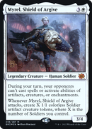 Myrel, Shield of Argive [The Brothers' War: Prerelease Promos]