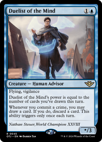 Duelist of the Mind (Promo Pack) [Outlaws of Thunder Junction Promos]