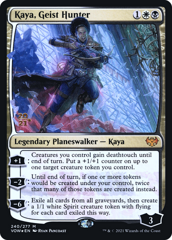 Kaya, Geist Hunter [Innistrad: Crimson Vow Prerelease Promos]