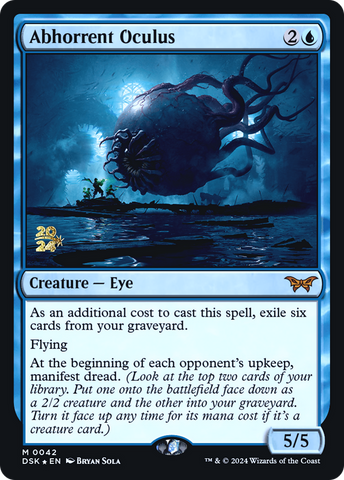 Abhorrent Oculus [Duskmourn: House of Horror Prerelease Promos]