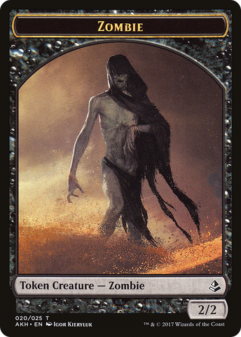 Zombie [Amonkhet Tokens]
