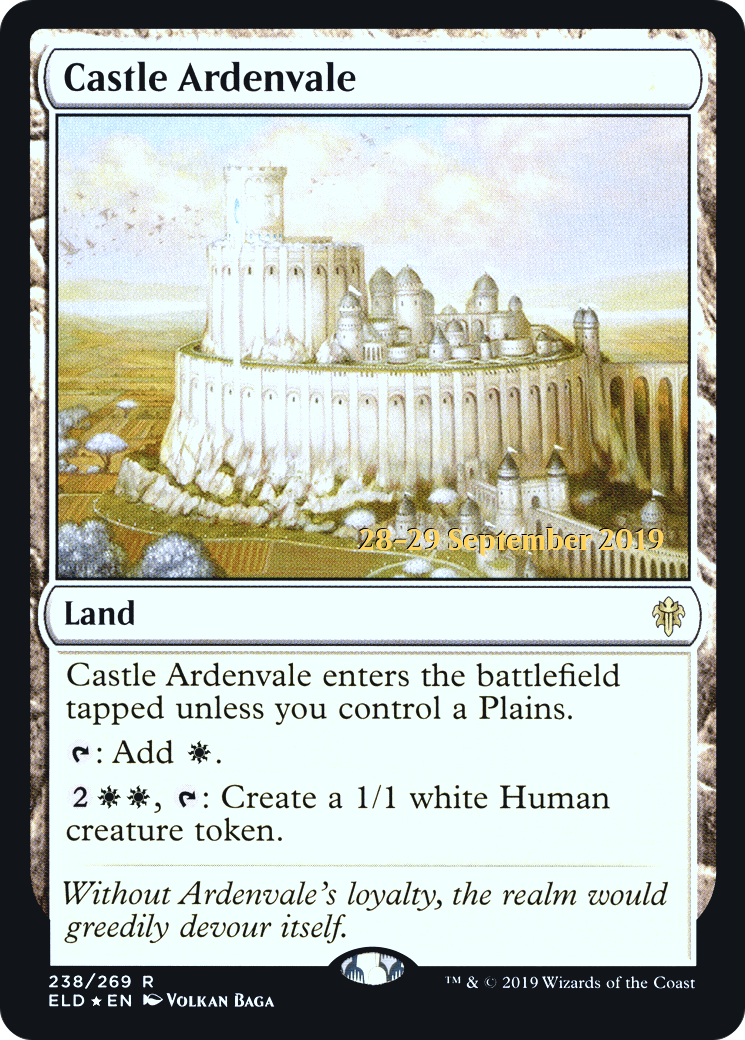 Castle Ardenvale  [Throne of Eldraine Prerelease Promos]