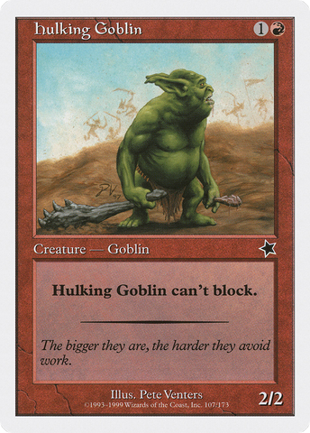Hulking Goblin [Starter 1999]