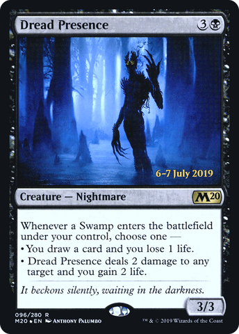 Dread Presence  [Core Set 2020 Prerelease Promos]
