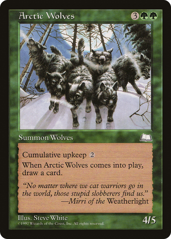 Arctic Wolves [Weatherlight]