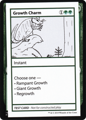 Growth Charm (2021 Edition) [Mystery Booster Playtest Cards]