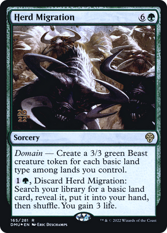 Herd Migration [Dominaria United Prerelease Promos]