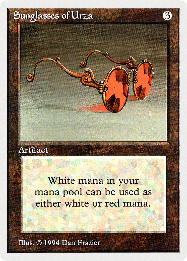 Sunglasses of Urza [Summer Magic / Edgar]
