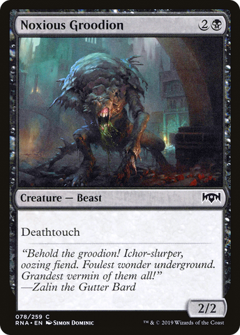Noxious Groodion [Ravnica Allegiance]