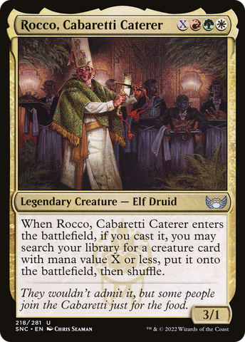 Rocco, Cabaretti Caterer [Streets of New Capenna]