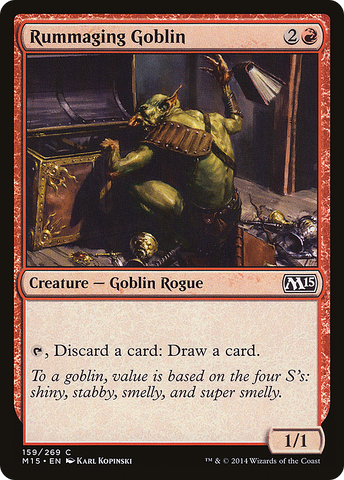 Rummaging Goblin [Magic 2015]