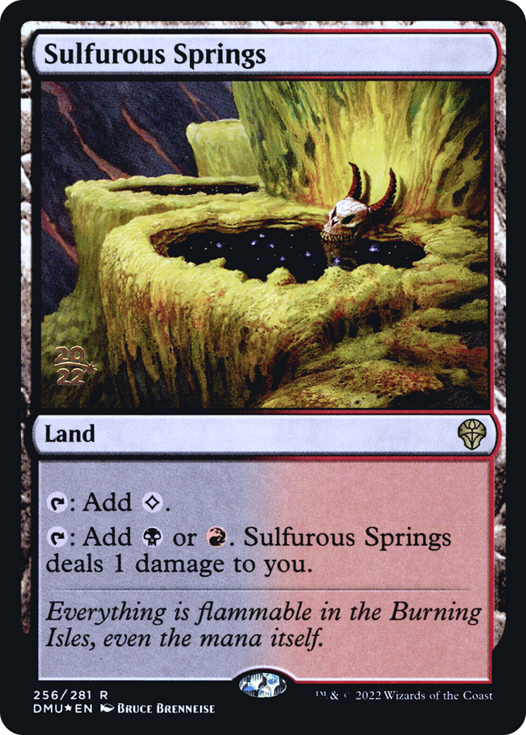 Sulfurous Springs [Dominaria United Prerelease Promos]