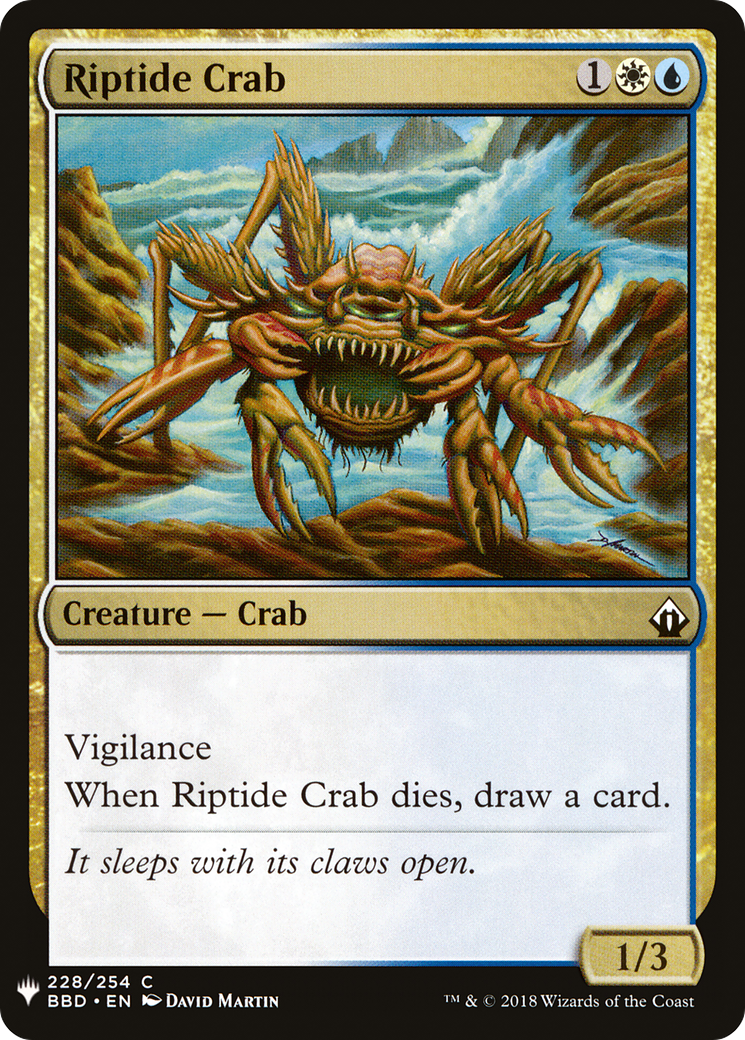 Riptide Crab [Mystery Booster]